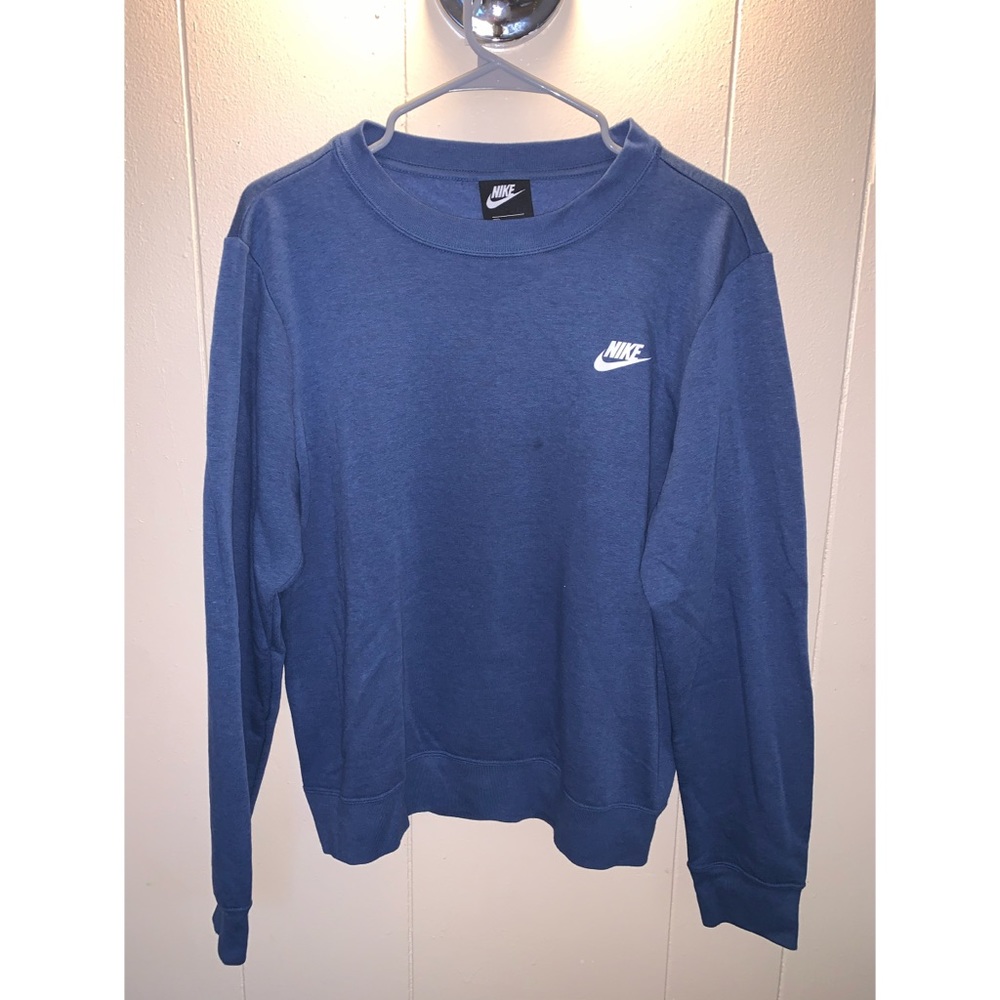 NIKE Blue Crew Neck